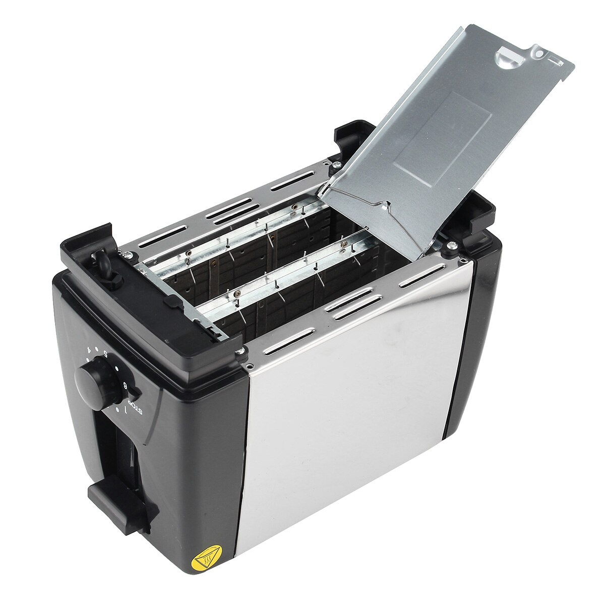 Household Automatic Bread Toaster Baking Breakfast Machine Stainless Steel 2 Slices Slots Bread Maker Kitchen Toasters Machine