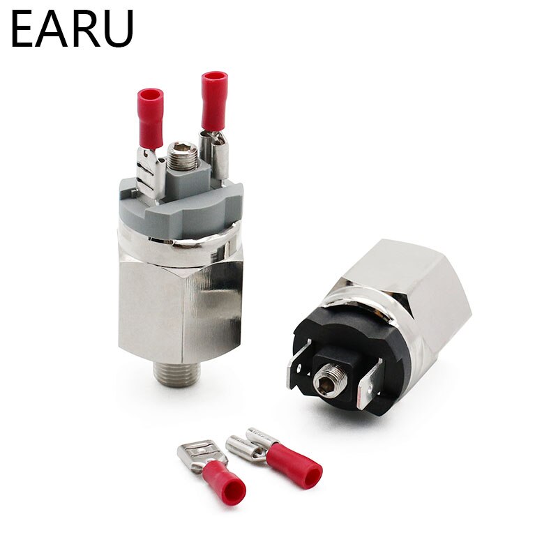 1/4" 1/8'' Micro Pressure Adjustable Diaphragm Hydraulic Switch QPM11-NC / QPM11-NO Pressure Switch Wire External Thread Nozzle