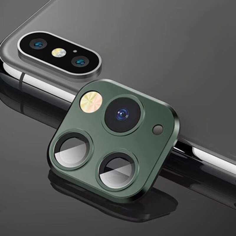 Lens Sticker Voor Iphone Xr/Xs Camera Cover Seconden Veranderen Nep Camera Voor Iphone 11 ND998