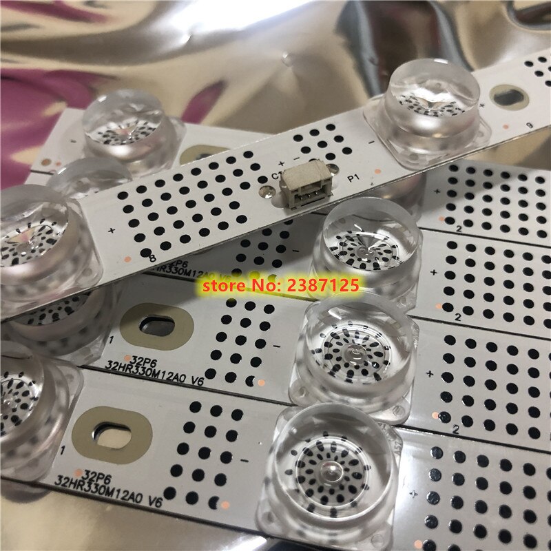 Led Backlight Strip 12 Lamp Voor Tcl 32 "Tv LVW320NEAL 32HR330M12A0 V3 4C-LB3212-HR01J 32P6 32P6H 32P6H 6V/led