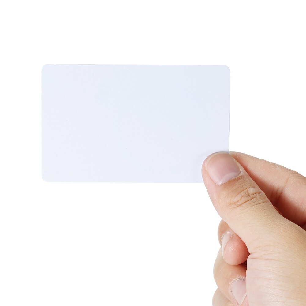 25pcs/set 125KHz RFID Card Readable Writable Rewrite Blank White Key Cards for Access Control