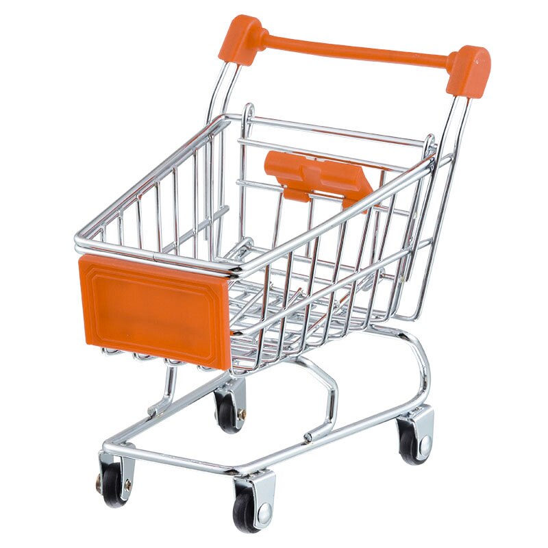Mini jouet caddies petit jouet pour animaux de compagnie supermarché Handcart panier utilitaire panier de stockage stockage à la maison: G91948