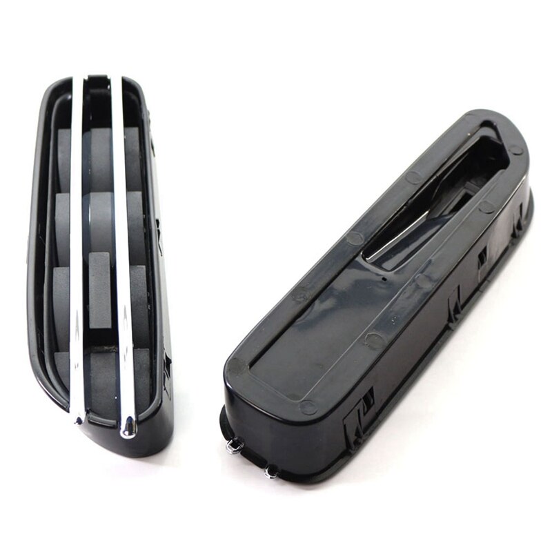 2Pcs Car Air Flow Side Fender Vents Mesh Grill For-BMW E60 M5 E61 E39 E90 M3 E90
