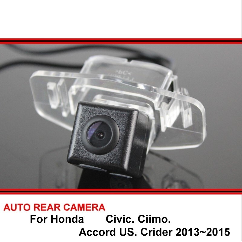 Voor Honda Civic Ciimo Accord Ons Crider ~ Auto Waterdichte Nachtzicht Reverse Rear View Reversing Backup Camera sony