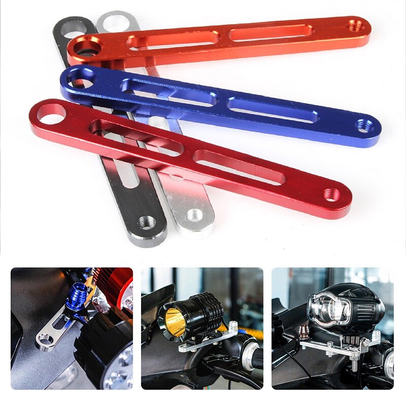 1pc Universal Motorcycle Headlight Mount Brackets Fork Ear Chopper Headlamp Holder Adjust Motor Fork Mount