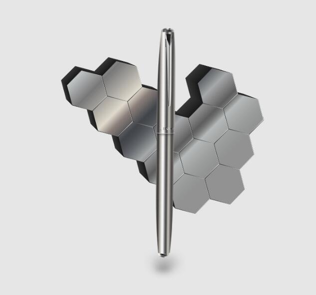 Financial tip 0.38mm Extremely fine Fountain pen Stainless steel Classic body Jinhao 911 Stationery Office school supplies 6619: W