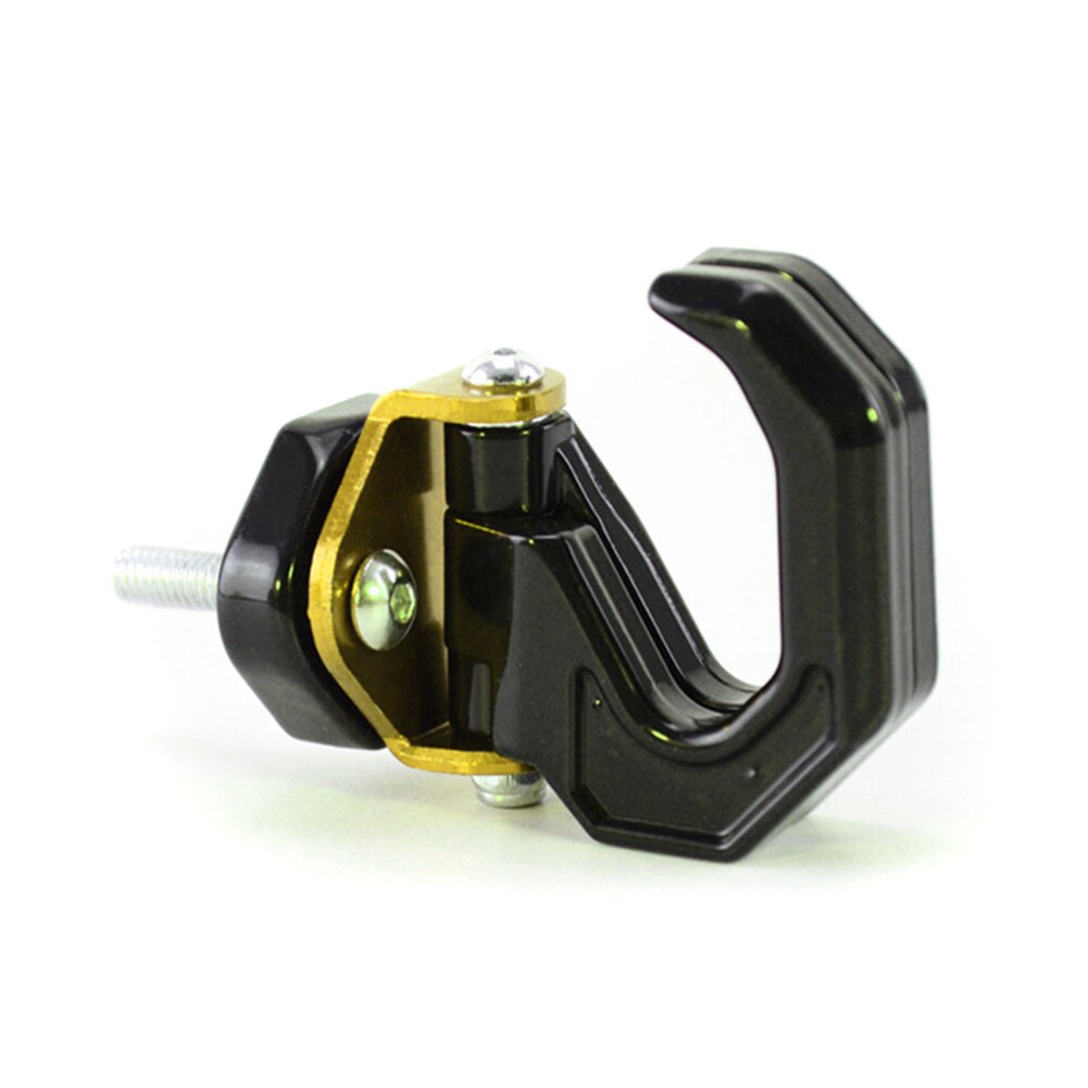 Universal Motorcycle Hook Aluminiumlegering Verdikte Scooter Motorfiets Dubbele Haken CSL88: Geel