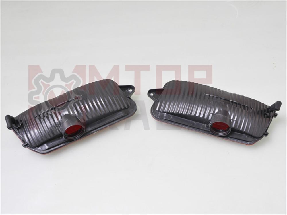 Pair Tail Fog Light Rear Lamp Cover For Jeep Grand Cherokee 2005 2006 2007