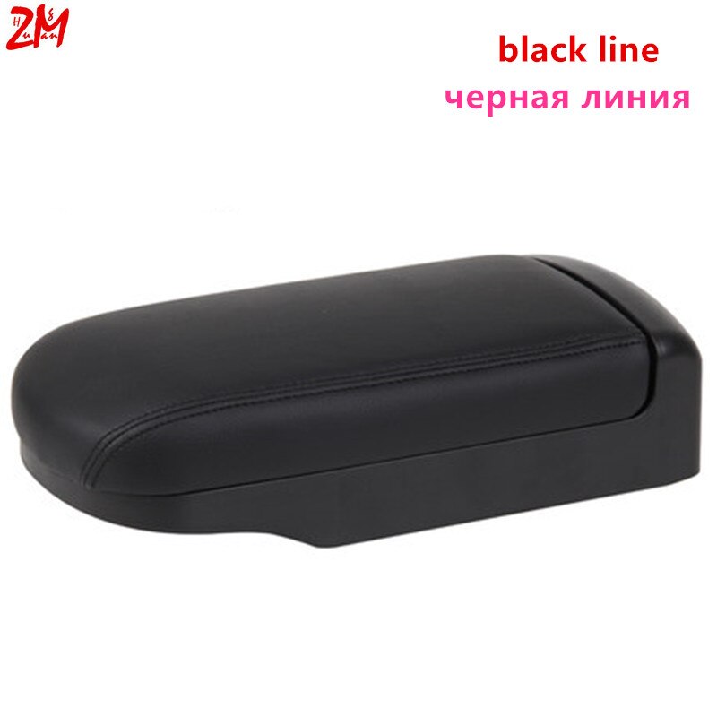 For Hyundai Creta Armrest box Creta IX25 lengthen heighten Lossless retrofit support decoration car accessories: Creta black line