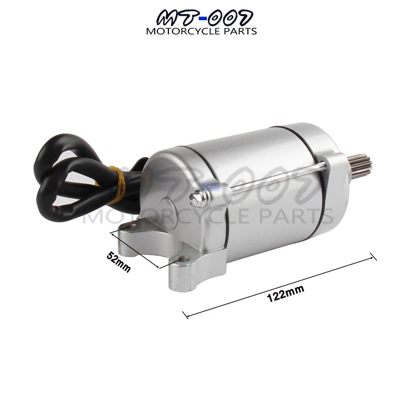 Zongshen-Motor de arranque de 11 dientes, 125cc/200cc/250cc, refrigerado por aire, Quad ATV, bicicleta CG200