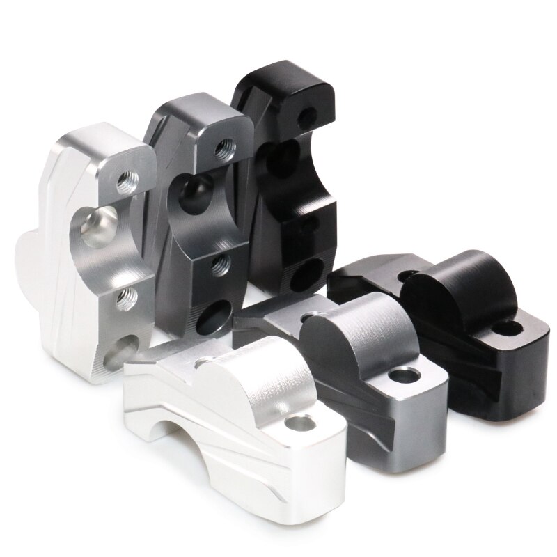 1 paar Motorrad Lenker Erhöaufgehängt Steigleitung Montieren Lenker Klemme Verlängerung Adapter für Honda CB650R CB650 CB1000R