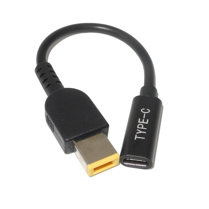 Kabel ładujący usb c pd do laptopa lenovo thinkpad  t440p t460 t540p g50 g50-70 g50-70m g50-80 z konwerterem usb c