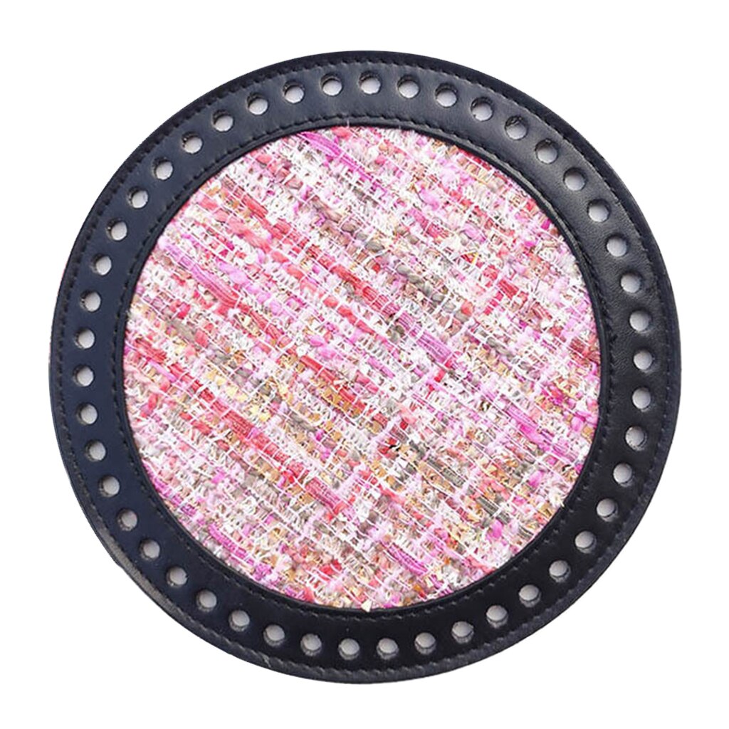 Round Crochet Bag Bottom Shaper Cushion Pad Insert Base for Purse Making: 5