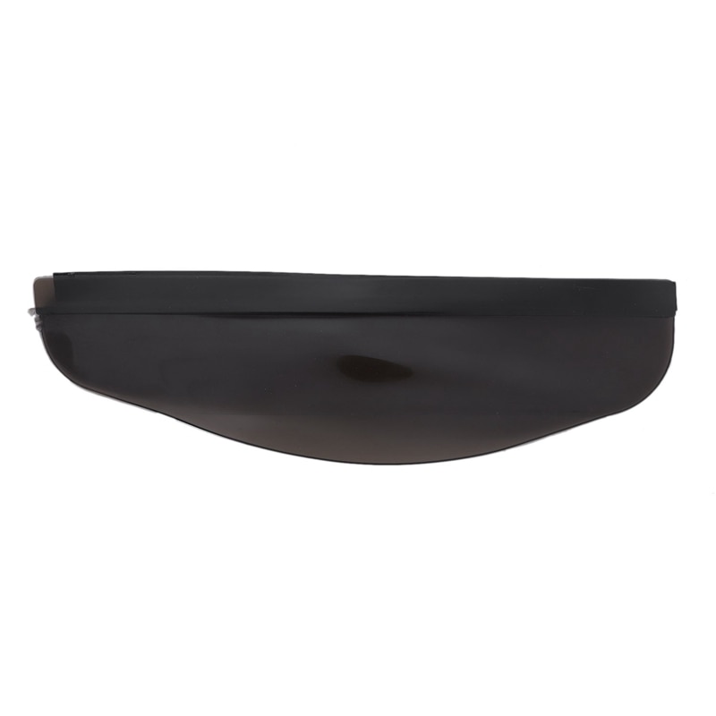 2 x universel Flexible PVC voiture rétroviseur pluie ombre étanche lames voiture rétroviseur sourcil pluie couverture, noir & 2 x soleil