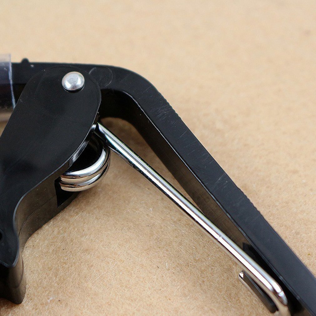Portable Guitar Tuner Clamp Key Trigger Capo for Acoustic Electric Musical Instruments