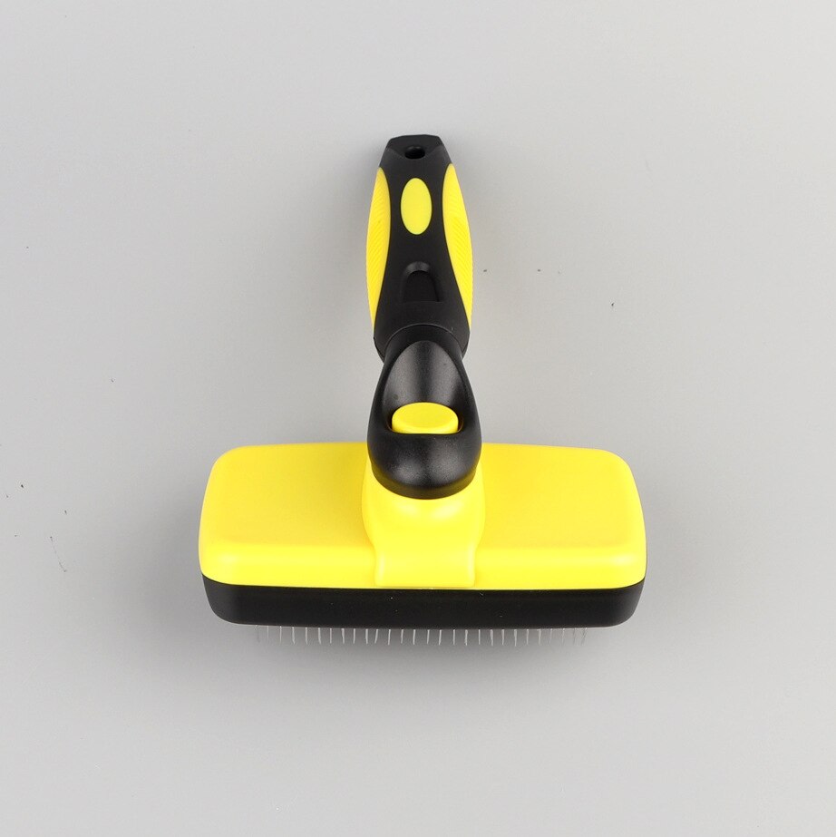 Self-cleaning needle comb for cats and dogs large retractable open knot comb pet comb fading beauty hair depilation