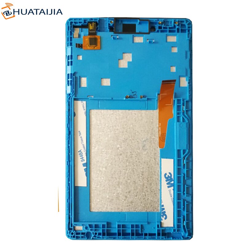 Display LCD a 7 pollici con digitalizzatore Touch Screen per Lenovo Tab 3 7.0 710 tab3 essenziale 710 TB3-710I TB3-710F: Lcd with frame blue