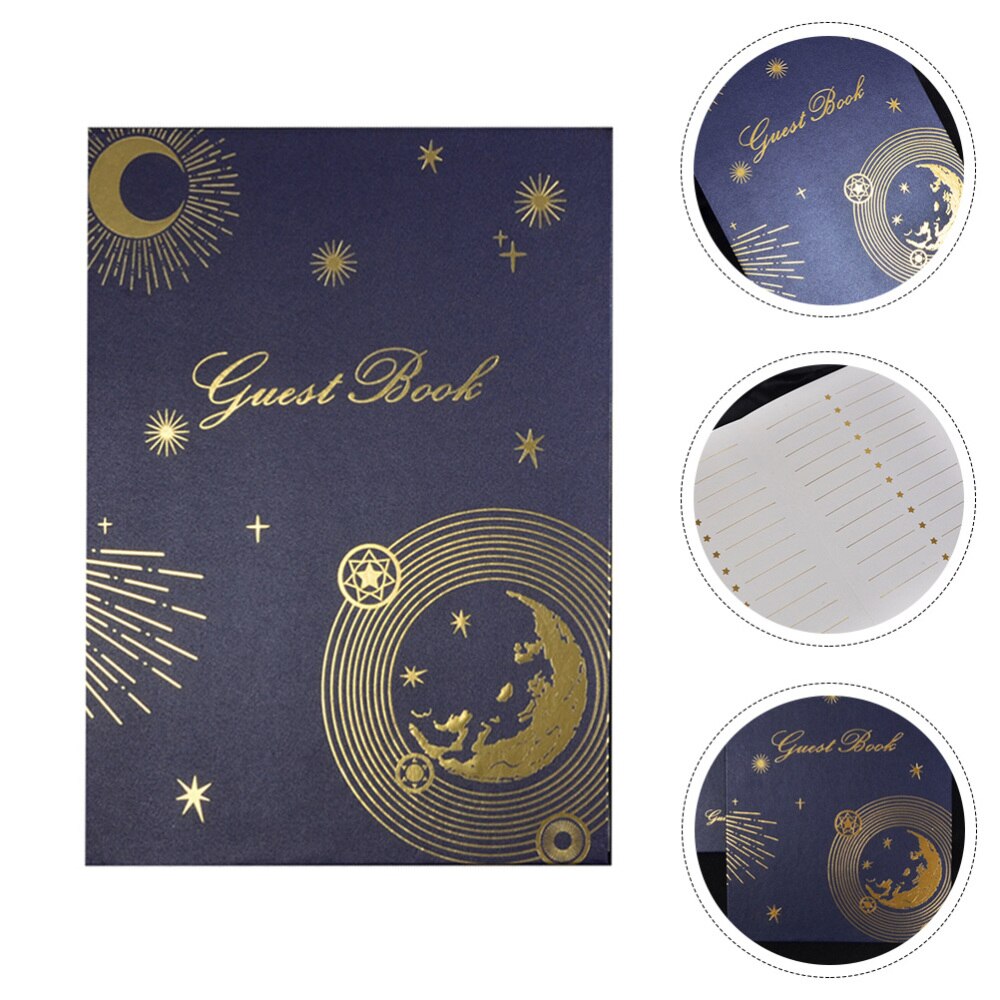 Elegance Stylish Guest Book Guest Sign Book for Engagement Party Wedding: Default Title