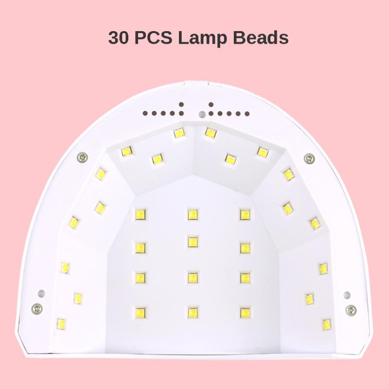UV LED Nagel Lampe 48W Nagel Trockner Für Nagellack Professionelle Salon Aushärtung Nail Backen Lampe Trocknen Lampe Für gel Lack