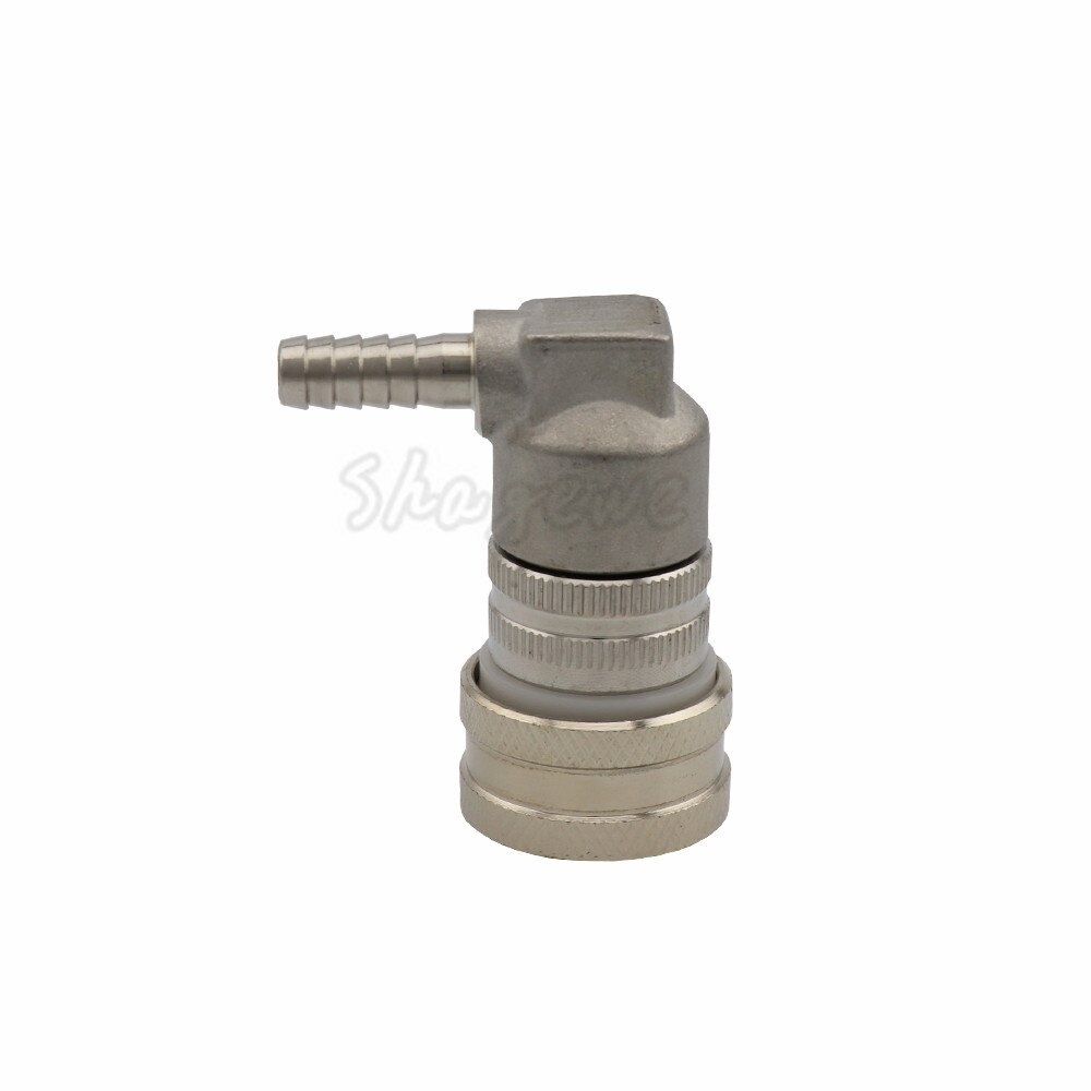 Beer Brewing Carbonation Cap w/ 5/16&quot; Barb &amp; Cornelius Keg Ball Lock Disconnect fit Soft PET bottles Homebrew Soda Connectors: Gas Disconnect