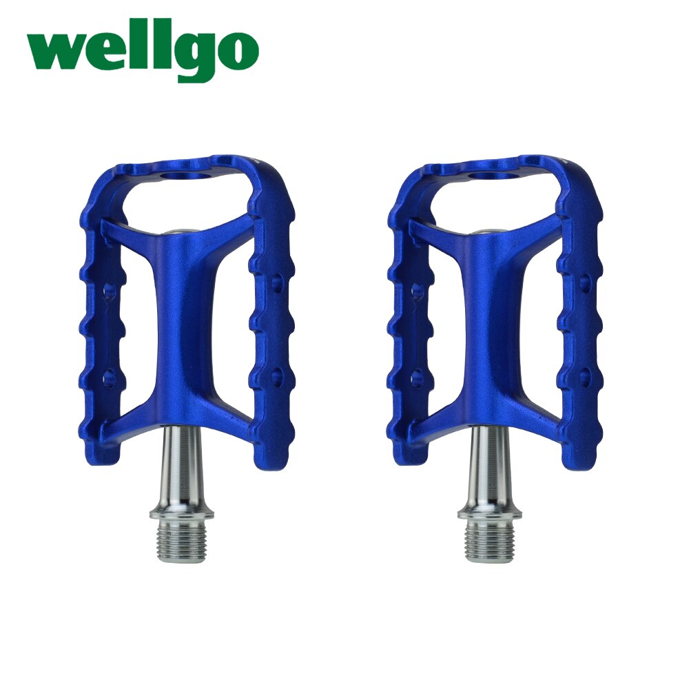 Wellgo M111 Non-Quick Quick Release Ultralight Aluminium Mtb Road Opvouwbare Fiets Pedalen Fietsen Lager Fiets Pedalen: M111 Blue