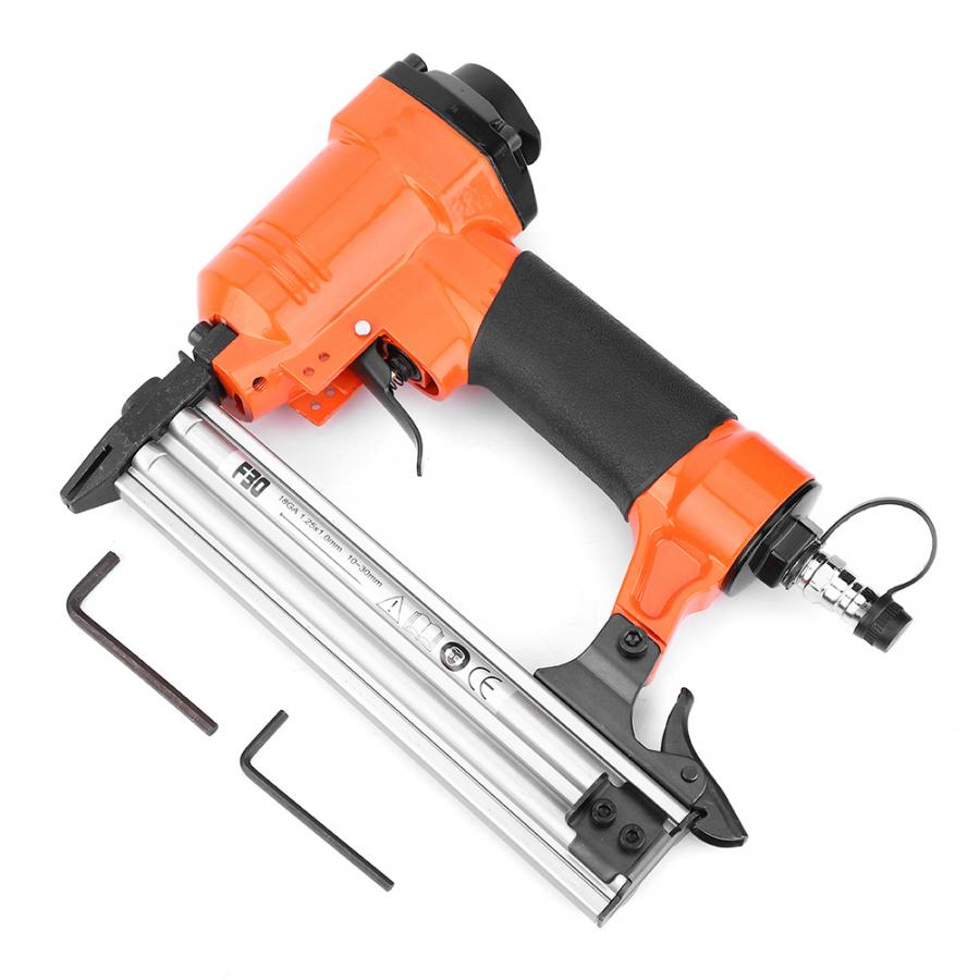 Industriële Grade Air Brad Nailer F30 Pneumatische Rechte Schiethamer Nietmachine Power Tool Accessoires