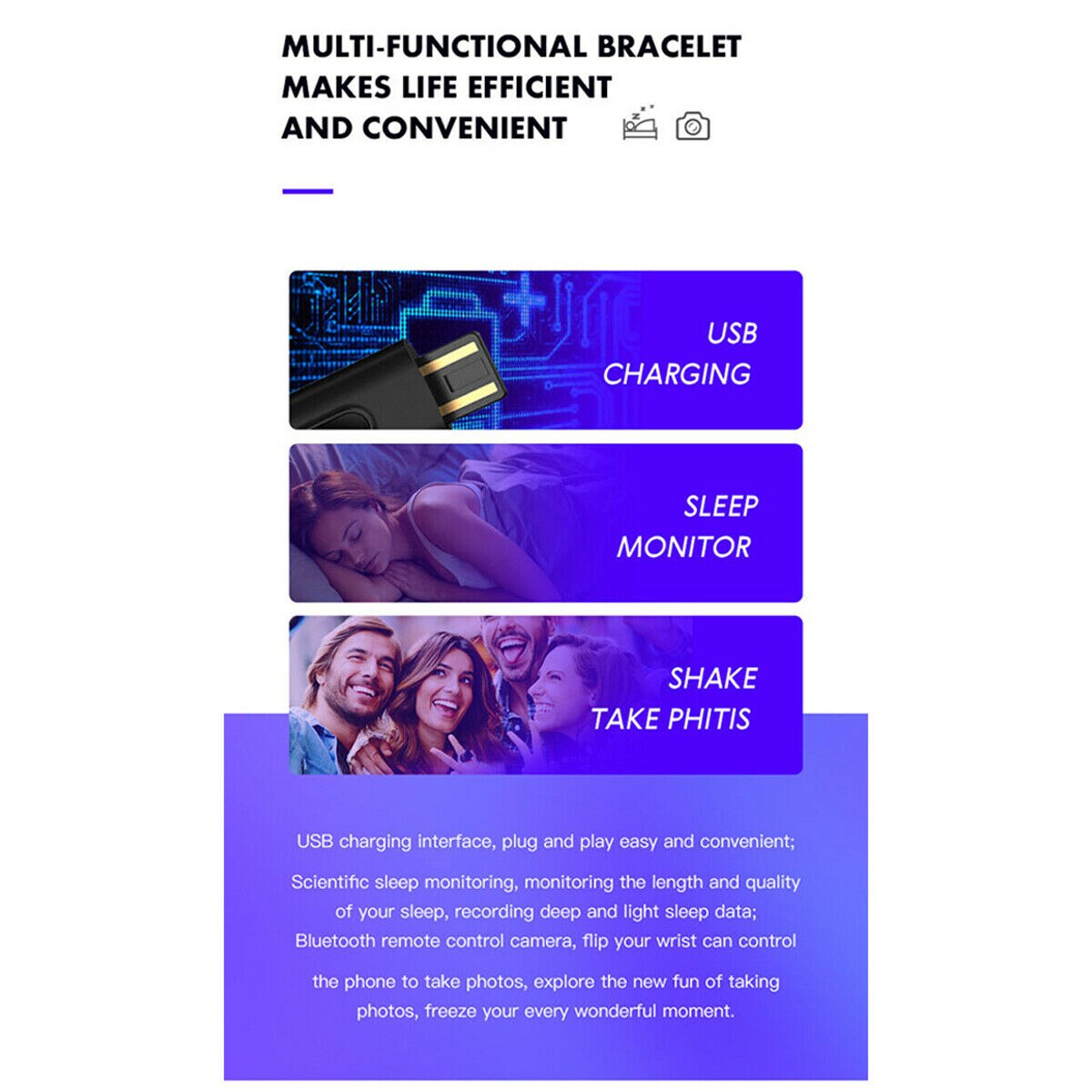 118 Plus Smart Bracelet Smart Watch Fitness watch Tracker Sleep Monitor Weather Forecast Smart Bracelet Waterproof Smartband GPS