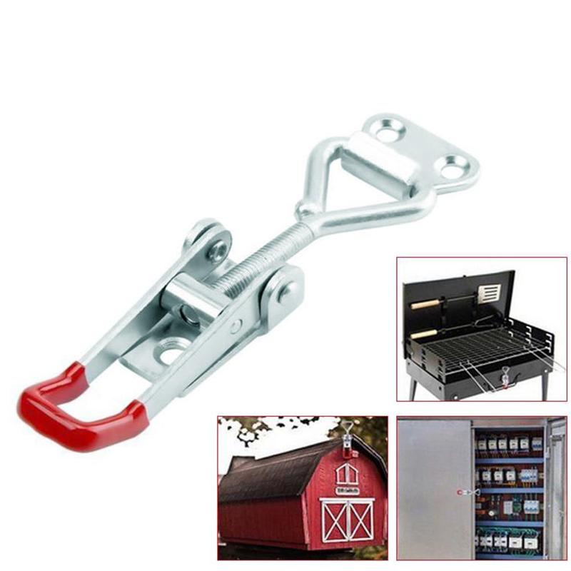 1 st rostfritt stål justerbart spänne metall bultklämmor snabb skåp box tillbehör handtag  t3 h 3