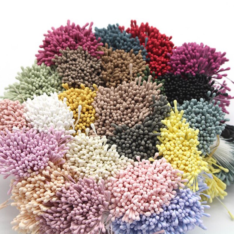 1Pack Diy Bruiloft Accessoires 1Mm Meeldraden Handgemaakte Kunstbloemen Party Home Decoration