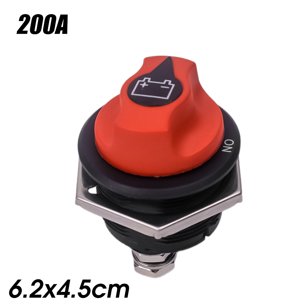 Car Battery Switch DC 50A 100A 200A 300A Disconnecter Power Isolator Cut Off Switch Car Rotary Switches For Auto Truck Boat: GRAY