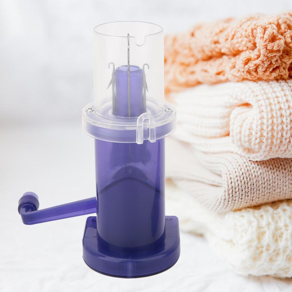 Hand-Operated Knitting Mill Machine DIY Embellish-Knit Knitting Machine Spool Knitter Embellish Craft Bracelet Weave Sewing Tool