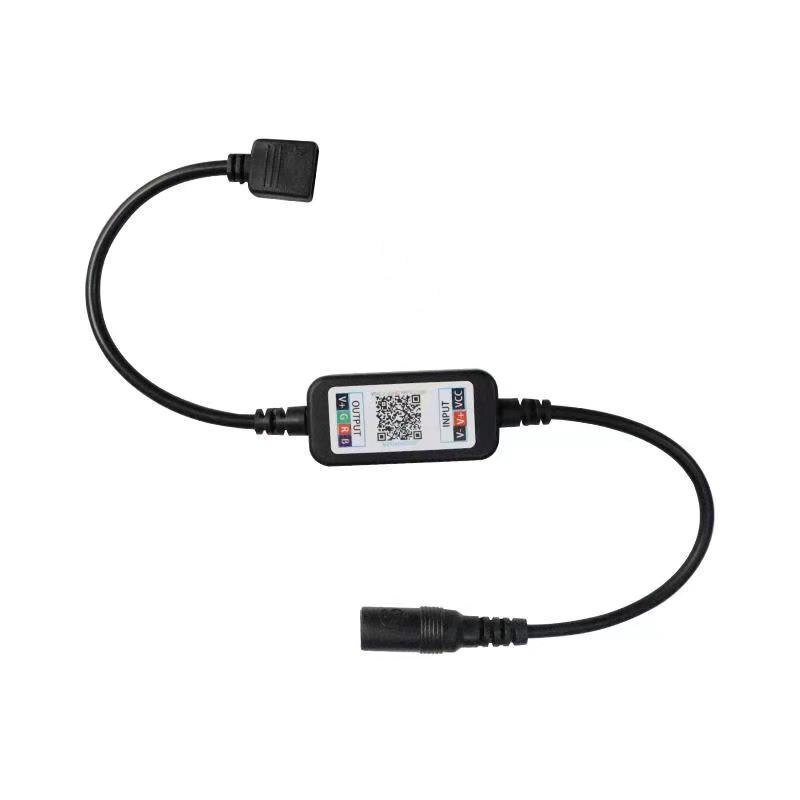 Usb Mini Rgb Bluetooth Controller Dc 5V 12V 24V Muziek Bluetooth Controller Light Strip Controller Voor 2835 5050 Rgb Led Strip