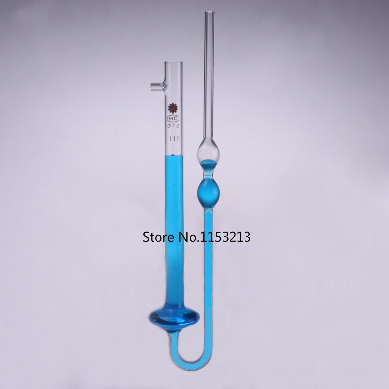 Glass capillary viscometer viscosity meter 0.4mm Kinematic viscometer size optional