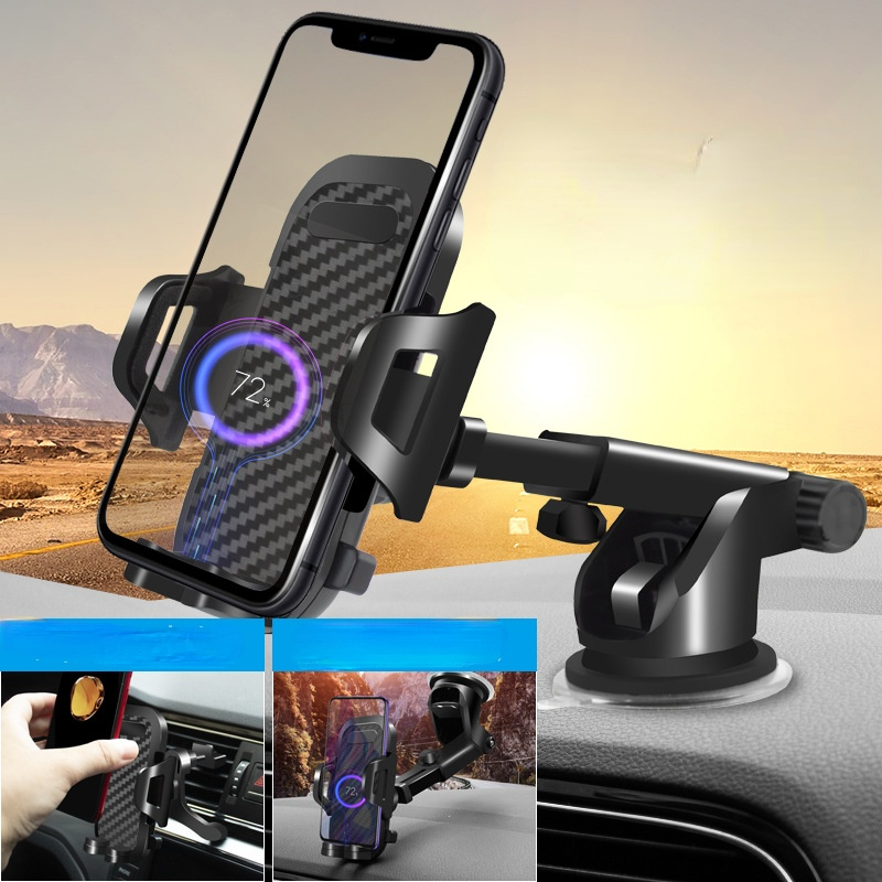 Voorruit Auto Telefoon Houder Universal In Car Gsm Houder Stand Verstelbare Telefoon Zuignap Houder Auto Mount Telefoon Stand