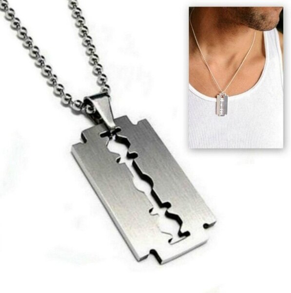 Delysia Koning Scheren Blade Hanger Rvs Hip Hop Ketting Voor Mannen: Default Title