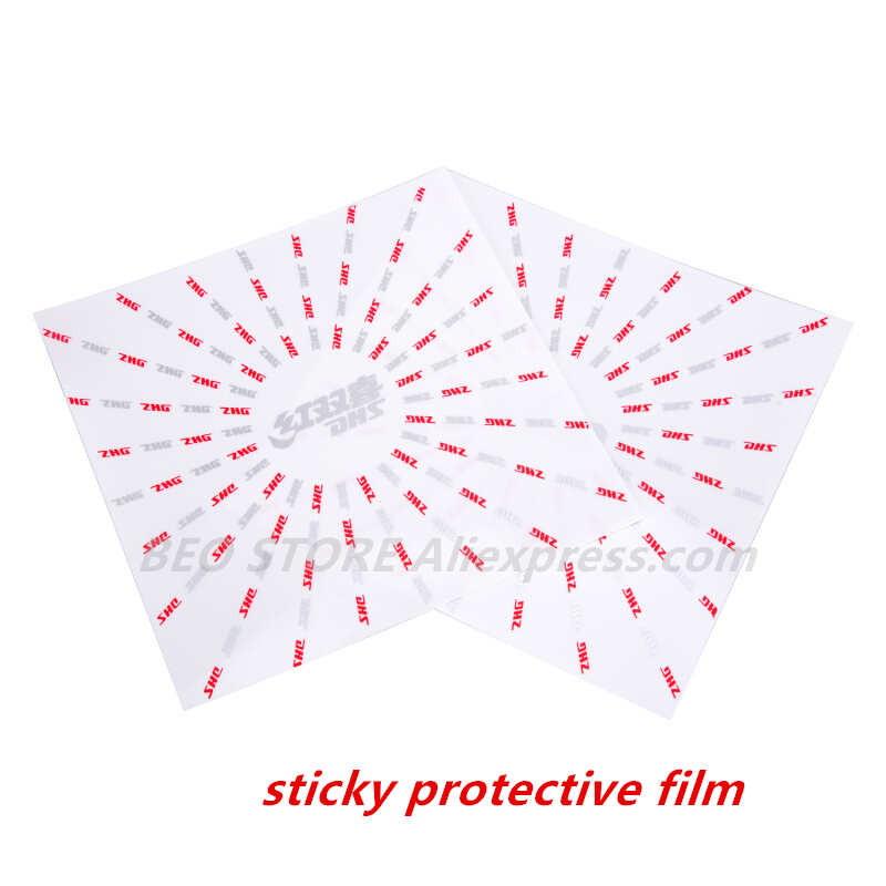 Film protecteur en caoutchouc DHS pour Tennis de Table, pack d&#39;accessoires pour battes de ping-pong, 10 pièces