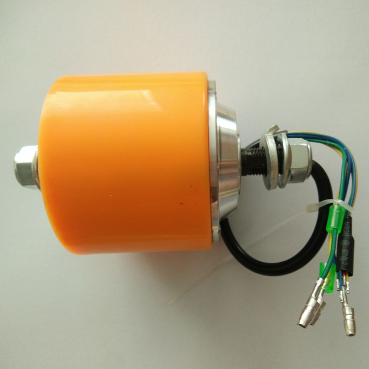 CE approved double shaft 3 inch BLDC scooter hub motor wheel
