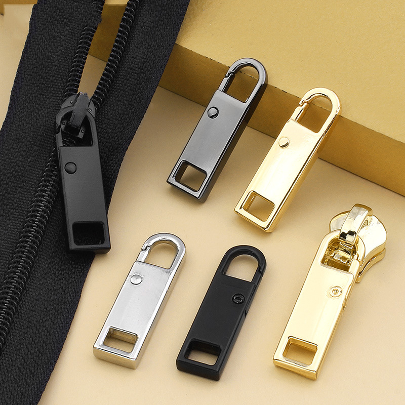 Detachable Repair Bag Clothes Universal Zipper Pendant Buckle Clothing Accessories Metal Zipper Pull Tab Button