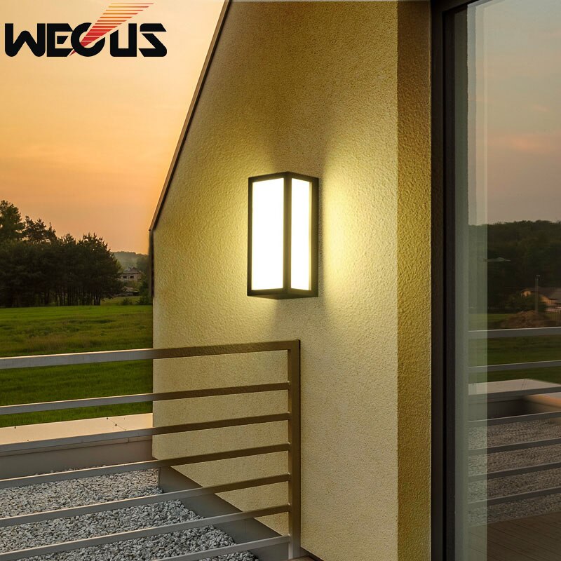 Waterdichte outdoor landschap verlichting moderne balkon wandlamp buiten residentiële binnenplaats buitenverlichting villa beha blaker