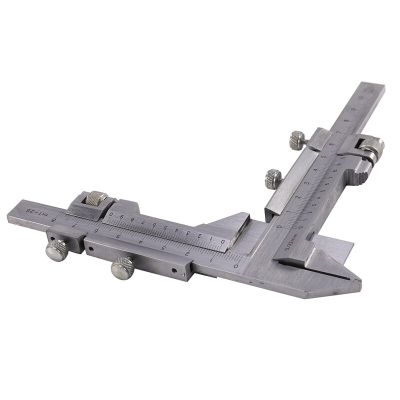 M1-26 Gear Tooth Caliper Toothed Wheel Measure Precision Vernier Caliper Gauge Gear Tooth Measurement