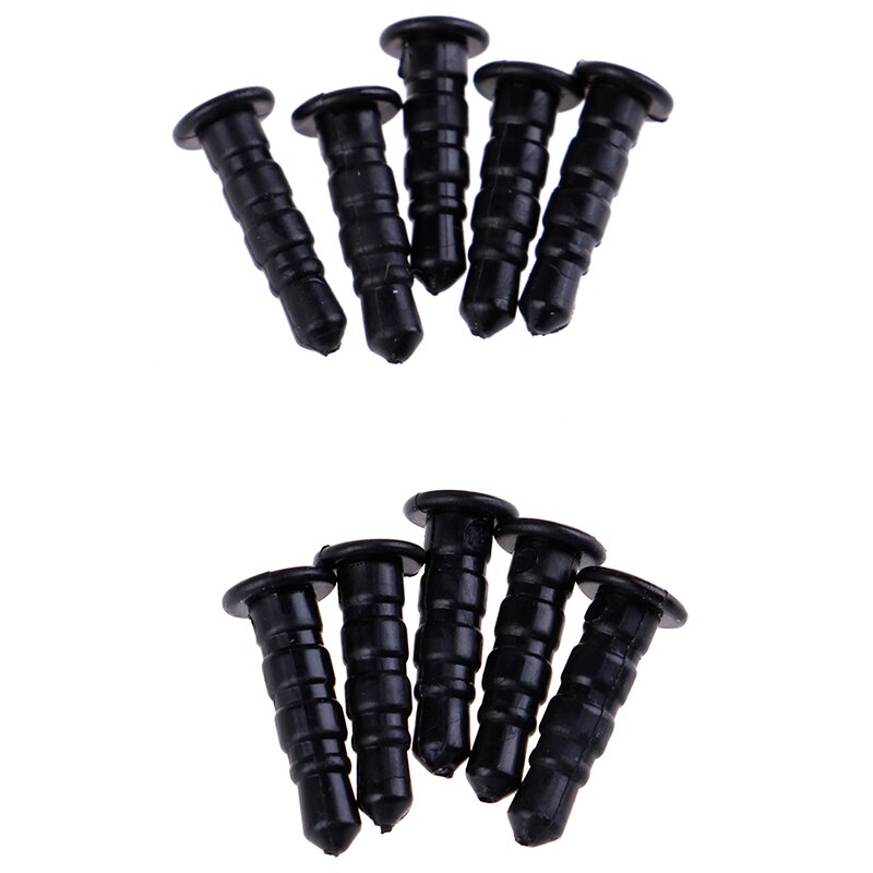 10Pcs Plastic Dust Plug 3.5Mm Koptelefoon Telefoon Accessoires Diy Hanger Onderdelen Voor Telefoon Stofdicht Plug Caps Stof Stekkers