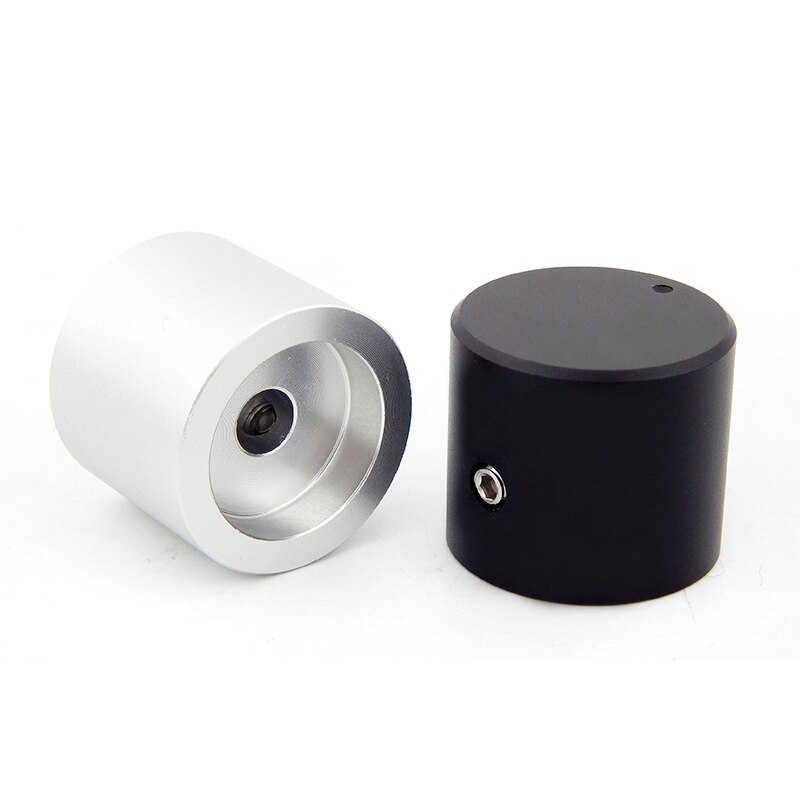 Aluminum Volume knob for power amplifier 1pcs Diameter 25mm Height 22mm amplifier Potentiometer knob