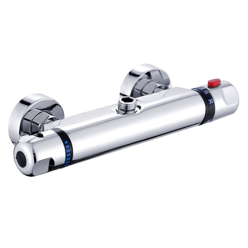 Thermostatic Shower Faucet Mixing Valve Wall Mounted Control Valves for Home Bathroom Bathtub Shower Faucet Cold Adjustable
