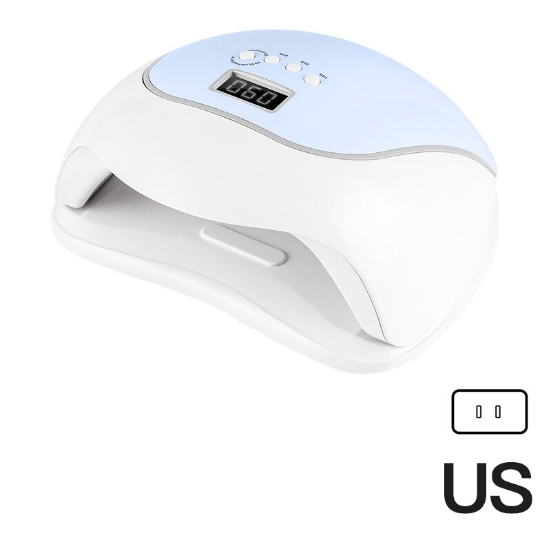 Led uv nageltork gellack manikyr maskin nagelkonstutrustning nagelkonst lampa nagel uv led lampa gel nageltork: 04 120w eu