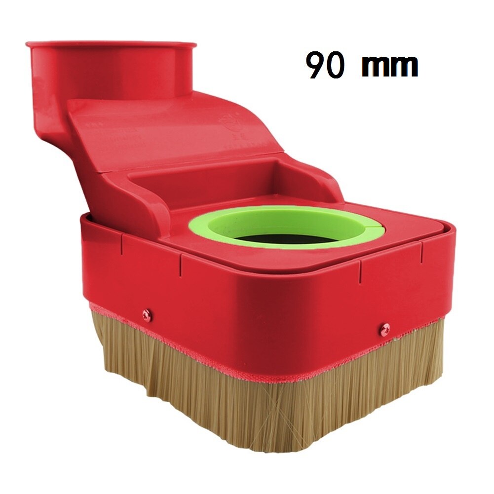 CNC Router Dust Shoe Nut For 75/80/85/90/100mm Spindle Engraving Milling Machine Brush Woodworking CNC Dust Cover