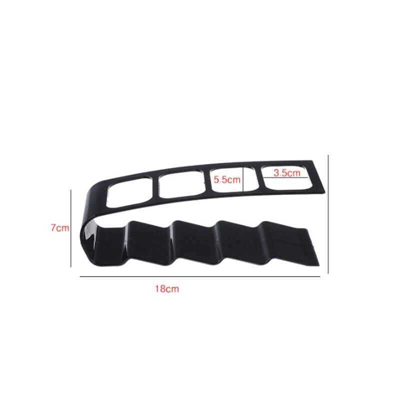 TV Remote Control Frame Plastic Remote Control Bracket Stand Rack Up To 4 DVD/VCR Practical 4 Frame Remote Control Frame