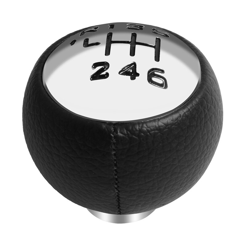 Gałka zmiany biegów czarny 6 prędkości dla Peugeot 307 308 3008 407 5008 807