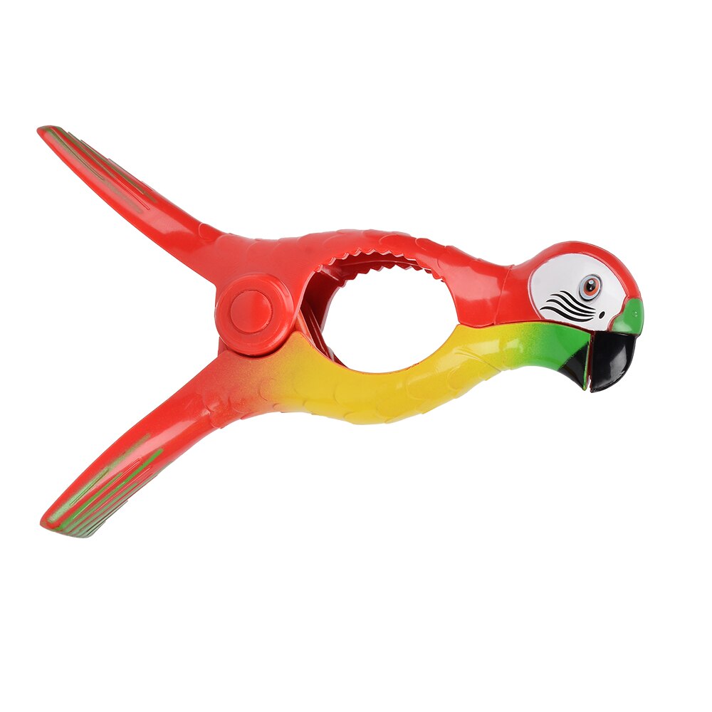 Pinzas de plástico para toallas de playa para tumbonas, tumbonas, animales decorativos, pinzas para ropa, pinzas de secado de gran tamaño, ganchos de retención: 4