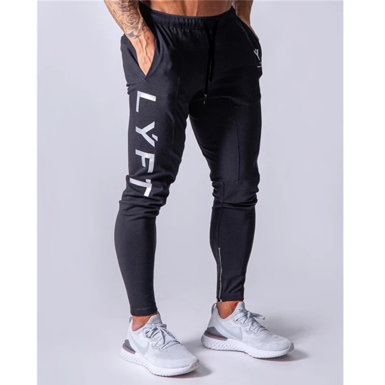 Jogging Broek Mannen Sport Joggingbroek Running Broek Gym Broek Mannen Joggers Katoen Trackpants Slim Fit Broek Bodybuilding Broek