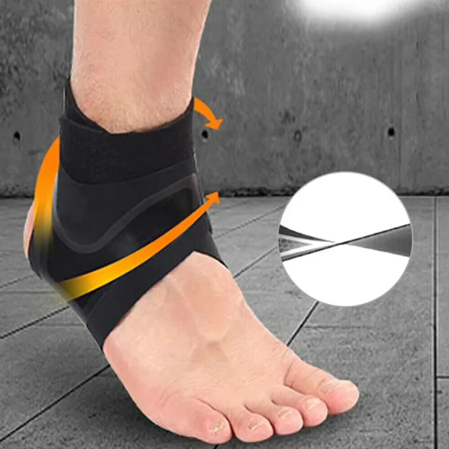1 pc ankelstøtte kompressionsærme elastisk fodbandage beskyttende wrap sportssokker